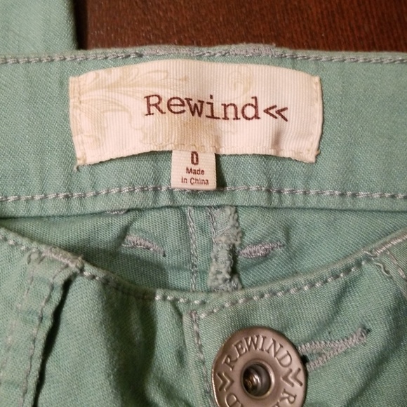 Rewind mint green skinny jeans - Picture 4 of 5